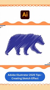 Adobe Illustrator 2025 Tips - Creating Sketch Effect . Follow : Vipul Graphics . Thanks ❤️ . #illustration #illustrator #adobe #tips #sketch #effect #art #adobe #graphics #vector #design #designer #graphicsdesign #graphicsdesigner #explore | Vipul Graphics