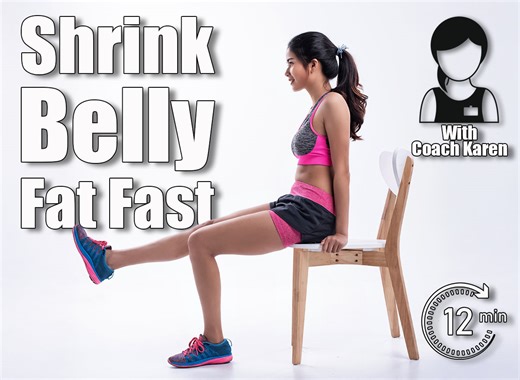 8 Best Chair Yoga Exercises for Belly Fat