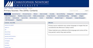 LibGuides: Primary Sources: The 1970s: Fashion