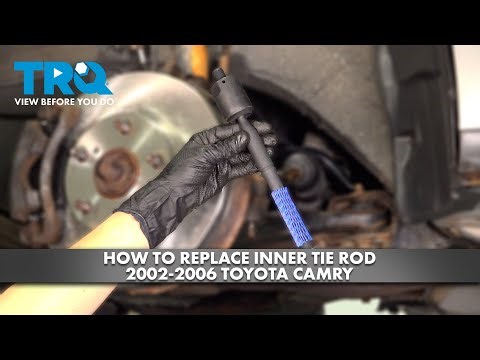 How to Replace Inner Tie Rods 2002-2006 Toyota Camry