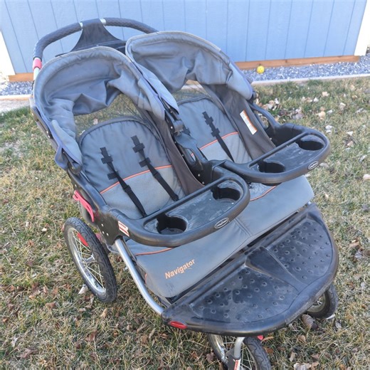 Double jogging baby stroller: baby trend navigator | Strollers | KSL Classifieds