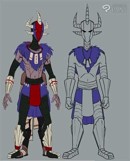 New Ref Image #shorts #animation #speedpaint #art #characterdesign