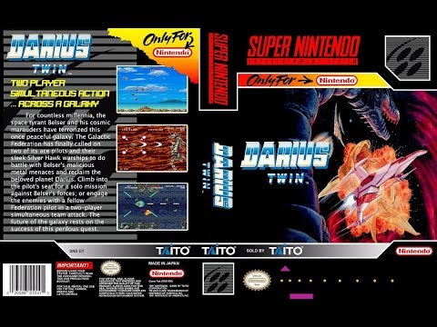 🛦 Darius Twin (SNES) First Playthrough - Day 1