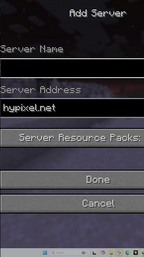 here is How to join Hypixel