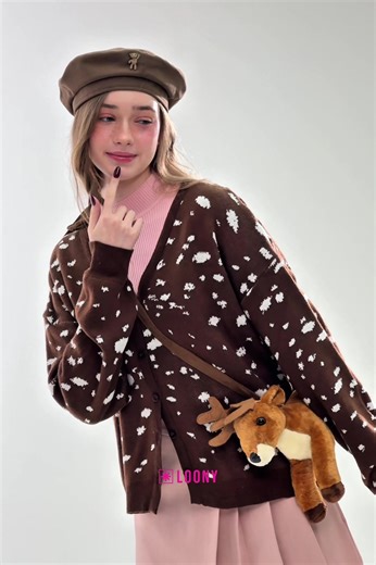 Deer pattern?! 💖 #loony #deerpattern #trend #fypage