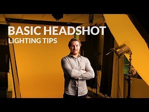 Headshot Photography Lighting Setup Tutorial | Learn The Basics