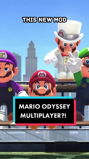 Mario Odyssey 10 Player Multiplayer Mod: Explore Together!