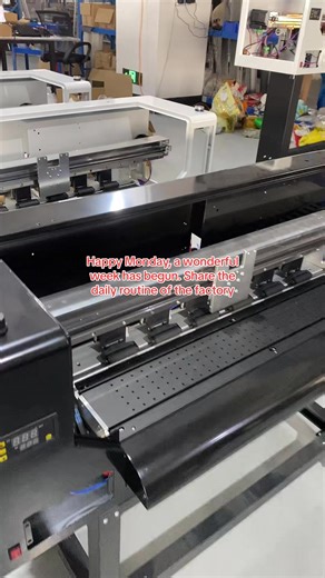 Beautiful Monday, factory direct sale printers with super welfare prices. There are DTFA1A3 machines available, with 4-foot, 6-foot, and 10 foot models that are very popular among everyone. Good printing effect, stable performance, and high cost-effectiveness. Welcome to contact me for more details. WhatsApp 8615796667686#printer #i3200i1600xp600 #Senyang #Hansen #factorywork