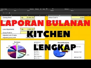 DOWNLOAD LAPORAN BULANAN KITCHEN !! DOWNLOAD MONTHLY KITCHEN REPORT