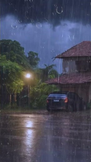 Sleep Better Tonight With HEAVY Rain Sounds
