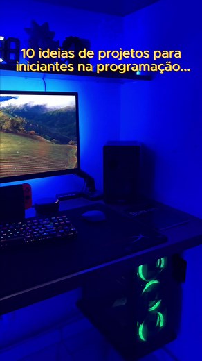 10 ideias de projetos para iniciantes na programação. #javascript #development #dev #frontend #TI #programming #programador #tecnologia #programacao