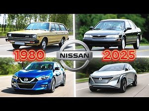 NISSAN MAXIMA EVOLUTION | From 1980 Classic to 2025 Concept