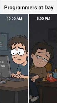 Genius Mode Unlocks After Midnight | The Programmer Life: day vs night