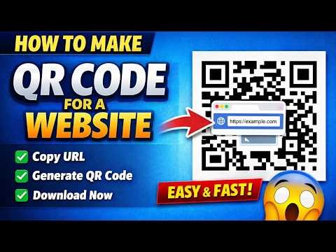 how to make a qr code for a website