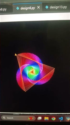 amazing geometry using the python turtle design and python coding