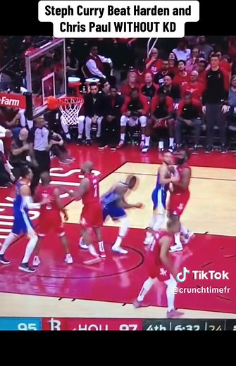 Steph Curry Dominates Harden and CP3 in NBA Matchup