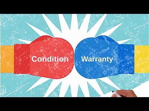 Conditions vs Warranties