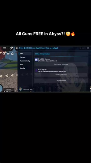 NEW Abyss Script just dropped 😳🔥 All Guns Free Infinite Oxygen Instant Catch #script #roblox #abyssroblox #ios #android