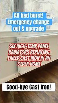 Heating Upgrade: Modern Panel Radiators in Place