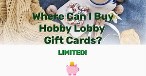 Where Can I Buy Hobby Lobby Gift Cards? LIMITED! Check Balance for Exchange Card - Frugal Living - Lifestyle Blog