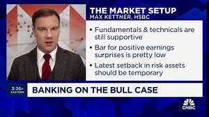 HSBC's Max Kettner gives his bull case for equities and earnings