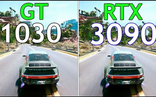 都知道三倍GTX1030性能等于RTX3090