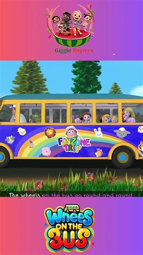 [ 1 MINUTE LOOP ] 🚍 Wheels on the Bus Sound Variations🎶 || Several Version | Giggle Rhymes