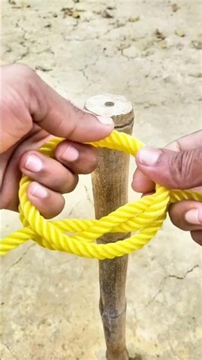 Wow... Very Simple and Useful knot in Every Time! #knot