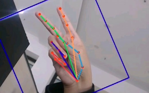 mediapipe hand手势识别模型 通过ncnn部署到手机端