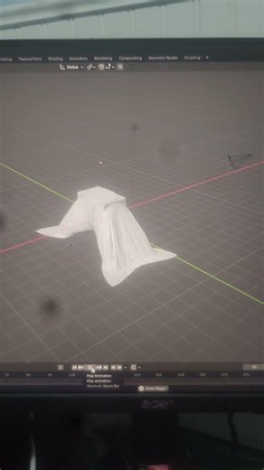 simple blender #blender #physics