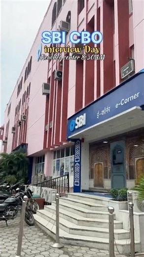Interview Day SBI CBO #Interview #bankerslife #motivation #banker #trending #vlog #bankervlog