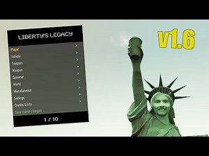 GTA IV Liberty's Legacy trainer/mod menu v1.6 Update