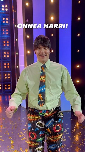 PUTOUS on Instagram: "Onnea Harri! Mainos-Harri Moilanen on Putouksen sketsihahmokilpailun voittaja! 🥳 Katso koko Putous nyt MTV Katsomossa. #putous #mtv3suomi #sketsihahmo #mainosharri"