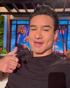 I’m hosting, just on a different set…Guest hosting for @TheEllenShow today, always good times being here! #NBC #TheEllenShow #CheckMeOut | Mario Lopez
