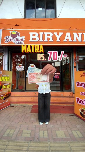 Celebrate Biryani Day with Rs. 70 Biryani!