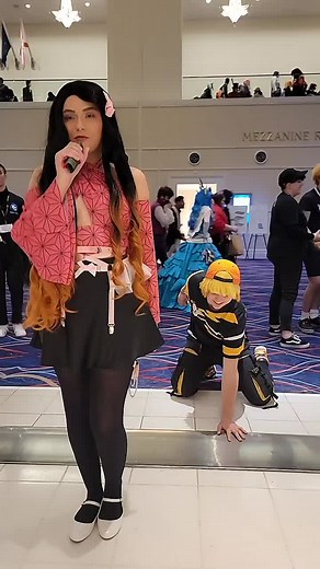 i split my pants open for this #katsucon #demonslayer #kimetsunoyaiba #zenitsuxnezuko