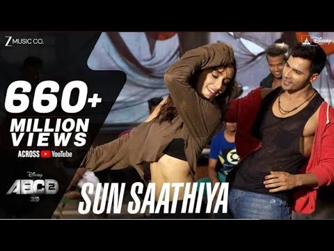Sun saathiya Full video l Disney's ABCD 2 l varun Dhawan , Shraddha Kapoor l Sachin