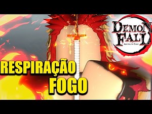 DEMON FALL COMO PEGAR RESPIRAÇÃO das CHAMAS!