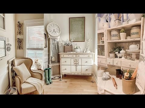 Spring Antique Farmhouse Style Home Tour