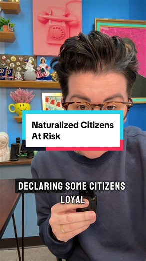Civics! Yay! Becoming a US Citizen is a difficult and emotional journey. Folks who go through the process congress set forth and raise their hand to pledge allegiance like we ALL did growing up in school deserve peace and the right to pursue life liberty and happiness. Trumps goon squad is wrong, and it’s on us to push back and protect the rights of our fellow CITIZENS