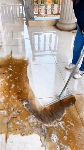 Part,418 The Ultimate Water-Scraping Magic Broom #happyhomecleaning #cleaningmotivation