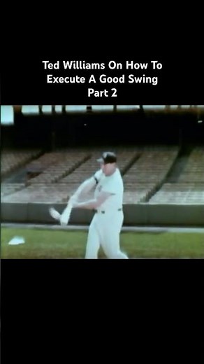 The Hitting Clinic with Chris Waye | Ted Williams On How To Execute A Good Swing Part 2