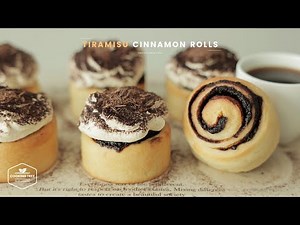 Tiramisu Cinnamon Rolls Recipe | Coffee + Cinnamon + Chocolate Aroma | Delicious Bread