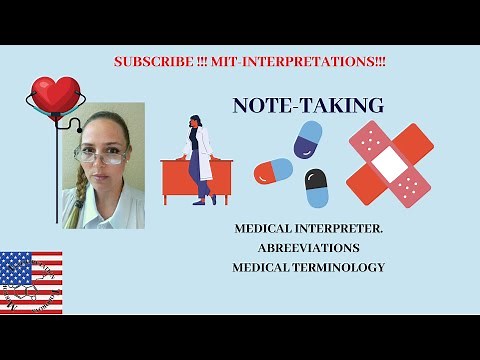 How to Note Taking Methods, Tips, Hacks, and Secrets for consecutive Interpreting/Medical #8