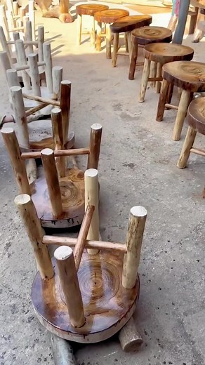 Folk stools#foryou#fyp#traditional craft