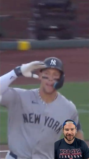 JUDGE LOVES THE BAY!!!⚾️🏟️#shorts