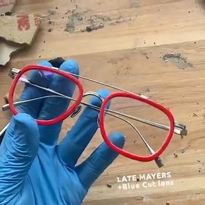 21K views · 427 reactions | RED HOT แดงไว้ก่อนนน Frame: Late mayers +Blue Cut lens #clickglasses | CLICK Glasses | Facebook