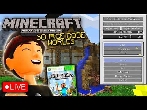 Breaking Minecraft Source Code Worlds on Xbox 360! (LIVE)