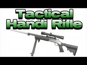 Tactical H&R Handi Rifle Single Shot .223