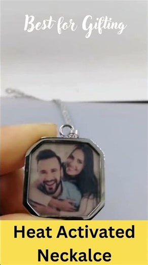 Heat Activated Magic Necklace 🔥 | Color Changing Titanium Steel Pendant | Perfect Gift